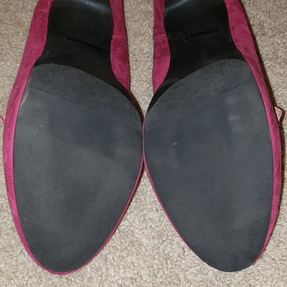 fuchsia/magenta pumps - Picture 4 of 5